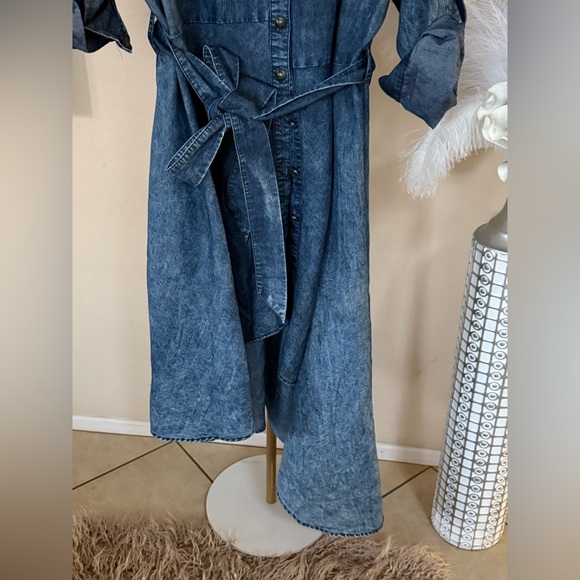 Ashley Stewart Classic Blue Denim Apparel - Picture 2 of 5